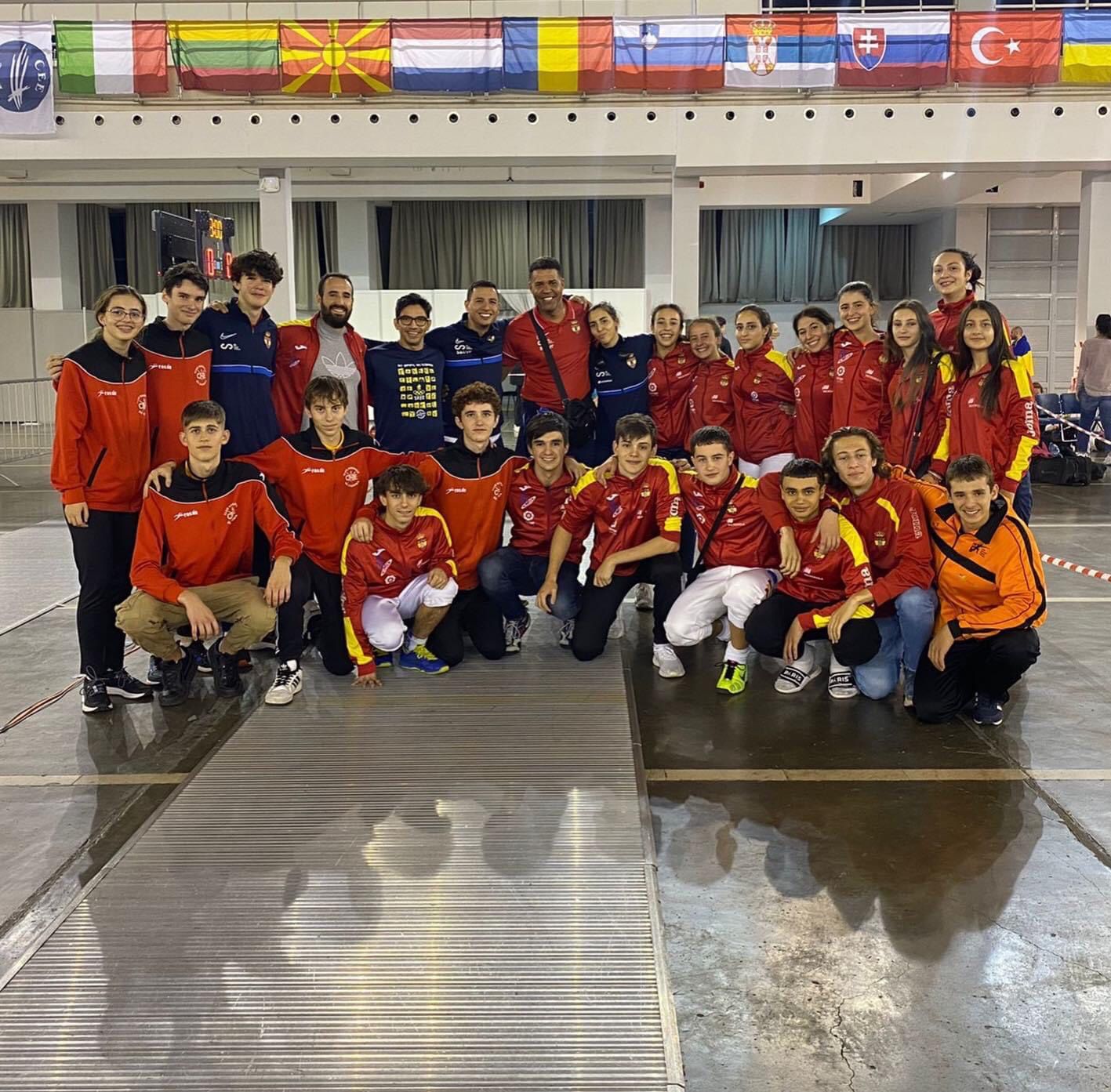 Navarros en el Circuito Cadete Europeo de Belgrado